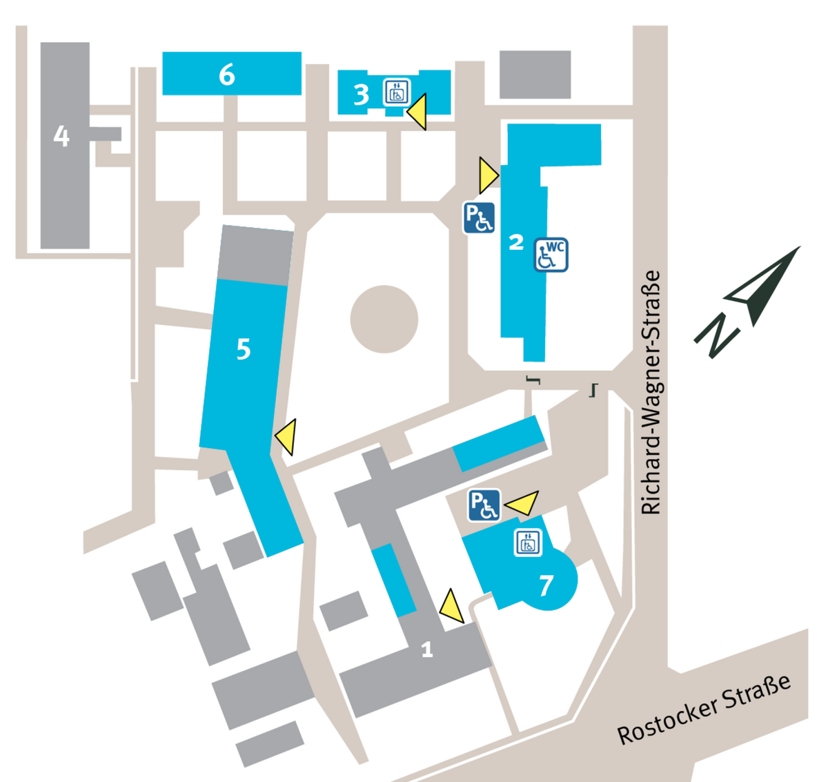 Campusplan Warnemünde